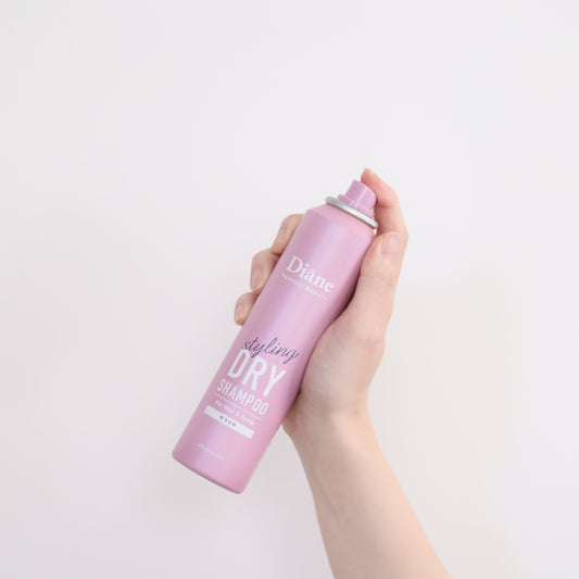 Perfect Beauty Styling Dry Shampoo Smooth & Shine on white background