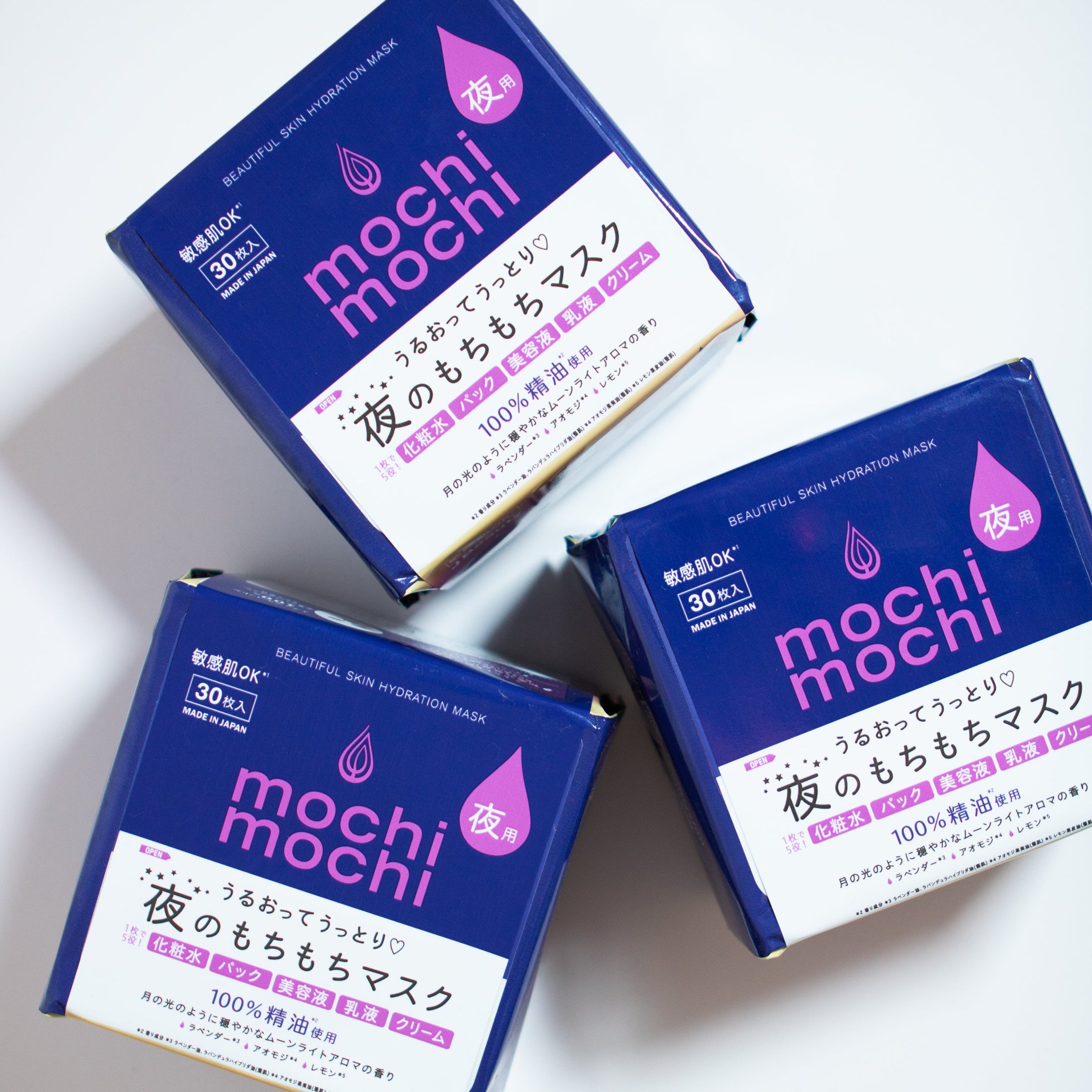 evening Sheet Mask trio