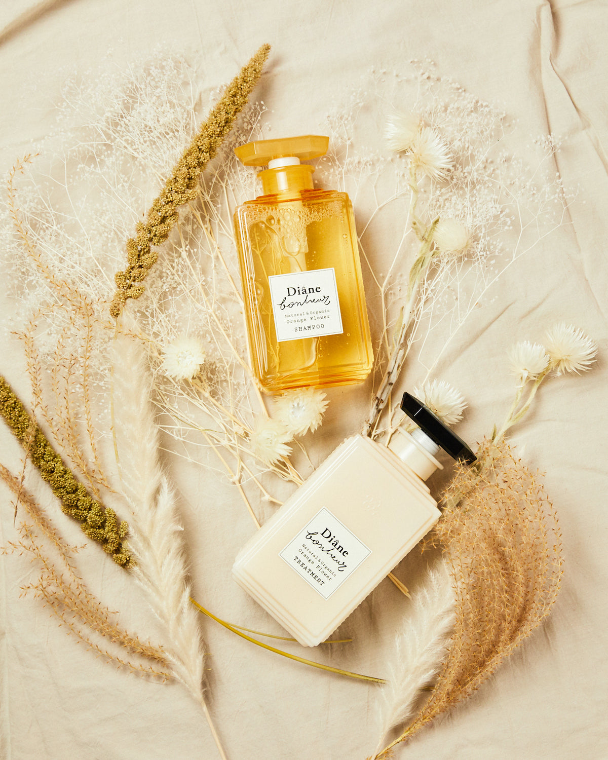 Bonheur ORANGE FLOWER series shampoo & Treatment 