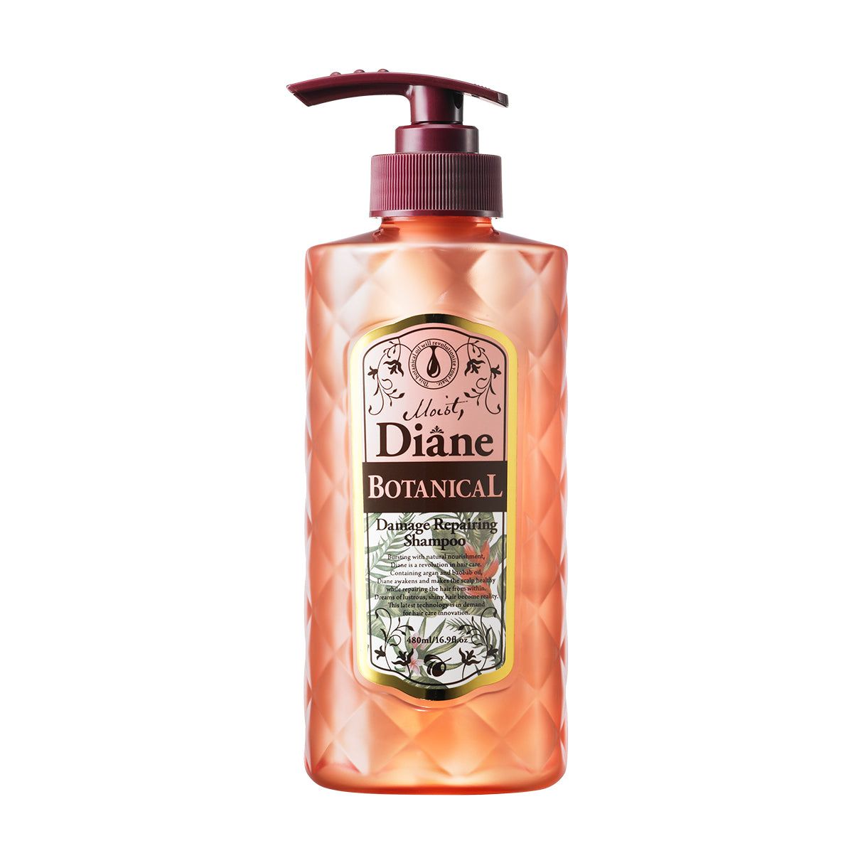 Moist Diane Botanical DAMAGE REPAIRING Shampoo - NatureLab USA