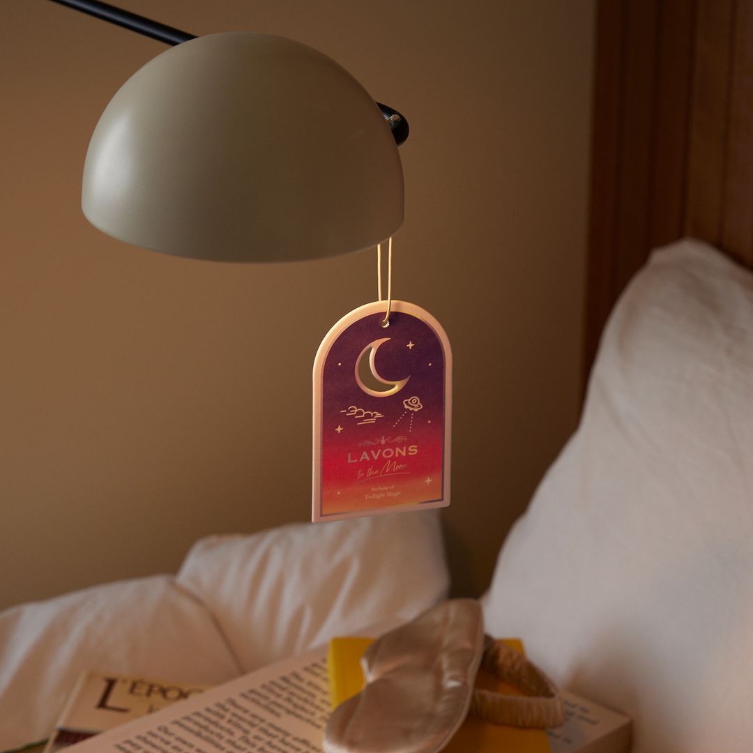 LAVONS to the Moon Bed Room Paper Fragrance Twilight Magic - NatureLab USA